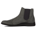The Chelsea by Amberjack in Steel Grey Nubuck - Medial View