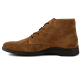The Chukka Boot by Amberjack in Grizzly - Medial Side View