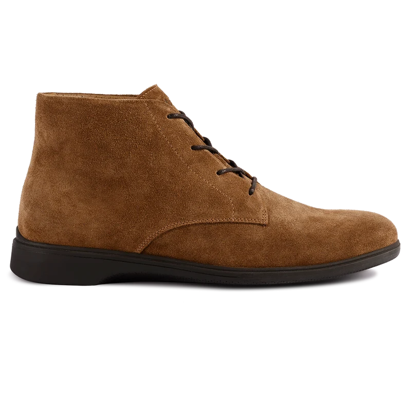 The Chukka Boot by Amberjack in Grizzly - Lateral Side View