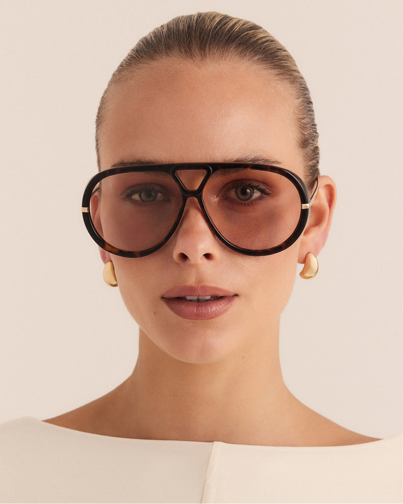THE HARLEY - CACAO TORT-PEACH-SUNGLASSES-BANBE-Billini
