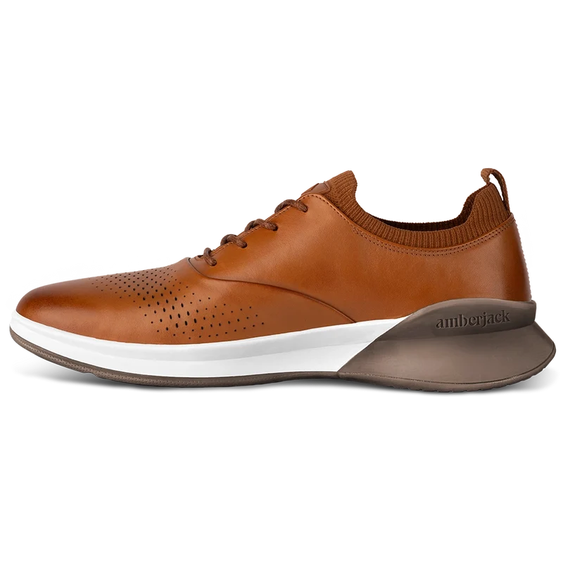 The Hybrid in Honey Tan by Amberjack - Medial View