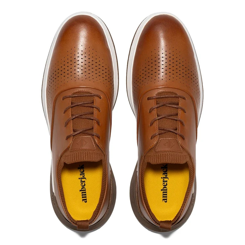 The Hybrid  in Honey Tan by Amberjack - Top Down View