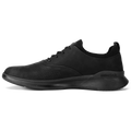 The Hybrid in Midnight Black Nubuck by Amberjack - Medial View
