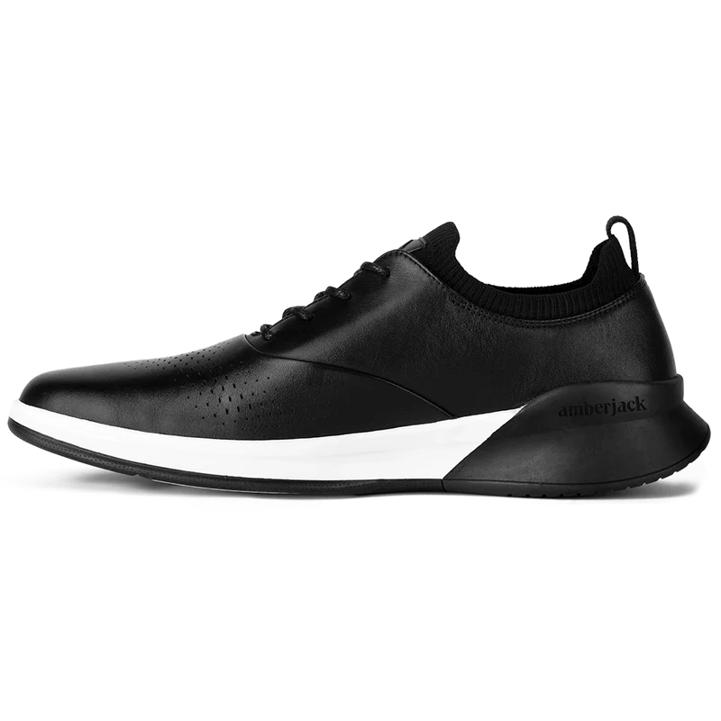 The Hybrid in Onyx Black by Amberjack - Medial View