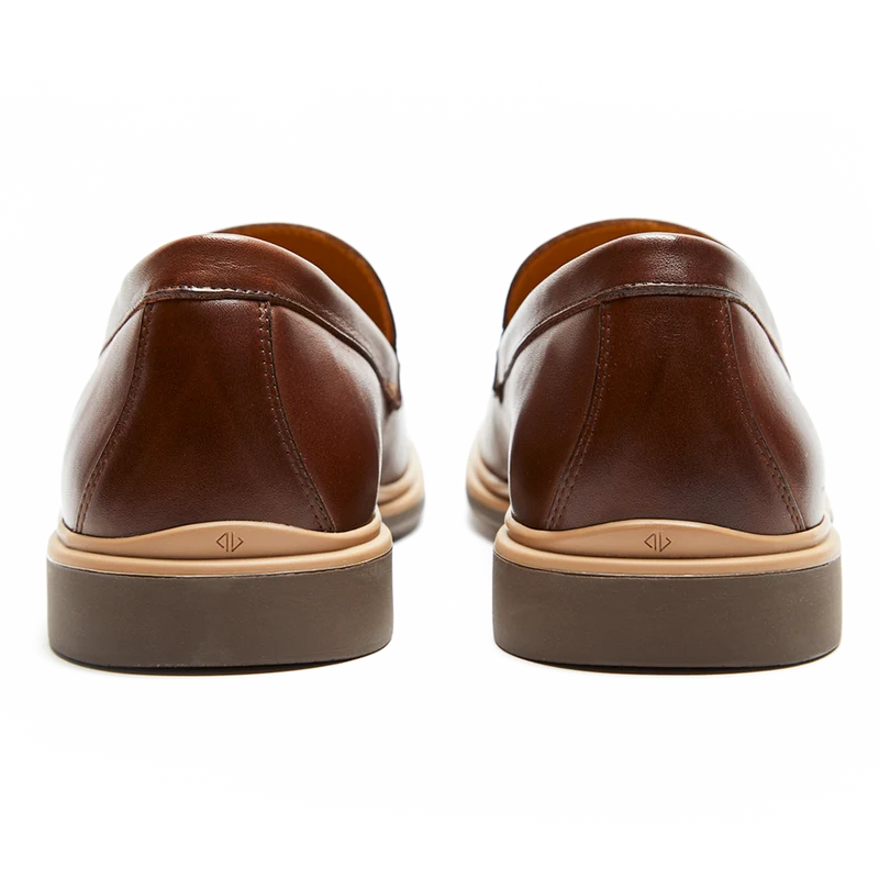 The Loafer in Chestnut Brown by Amberjack - back View
