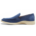 The Loafer in Cobalt Blue by Amberjack - Medial View