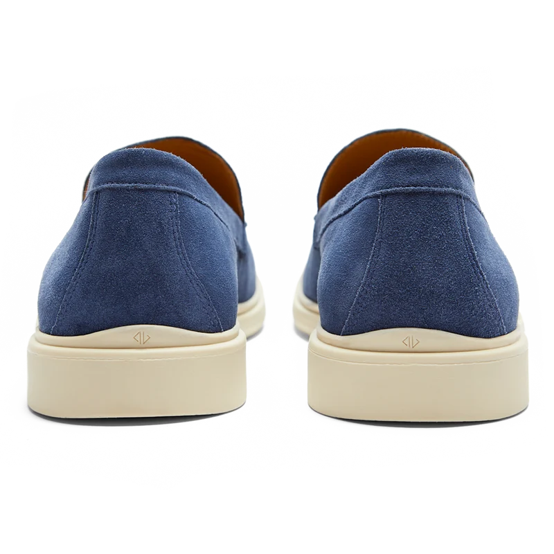 The Loafer in Cobalt Blue by Amberjack - Back View