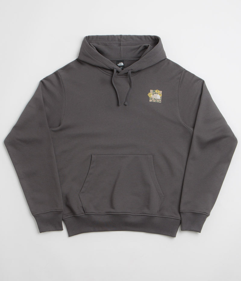 The North Face Connect Relaxed Graphic Hoodie in Anthracite Grey