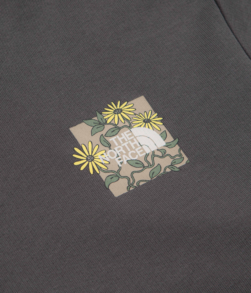 The North Face Connect Relaxed Graphic Hoodie in Anthracite Grey