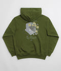 The North Face Connect Relaxed Graphic Hoodie in Woodland Green