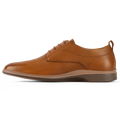 The Original Dress Shoe by Amberjack in Honey Tan - Medial View
