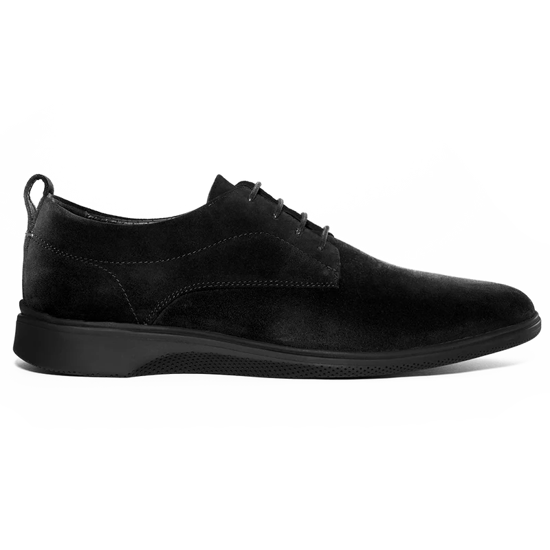 The Original Dress Shoe by Amberjack in Midnight Black - Lateral View