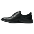 The Original Dress Shoe by Amberjack in Obsidian Black - Medial View