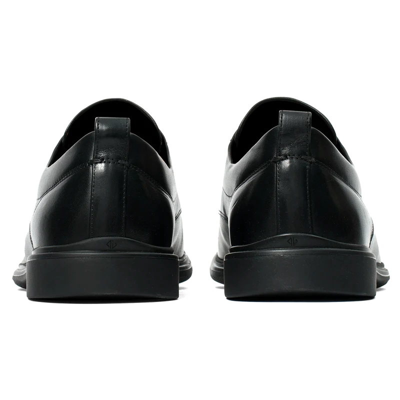 The Original Dress Shoe by Amberjack in Obsidian Black - Back View