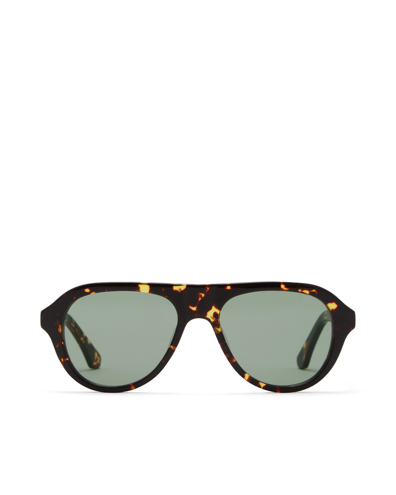 THE RILEY - AMBER TORT-LIGHT GREEN-SUNGLASSES-BANBE-Billini