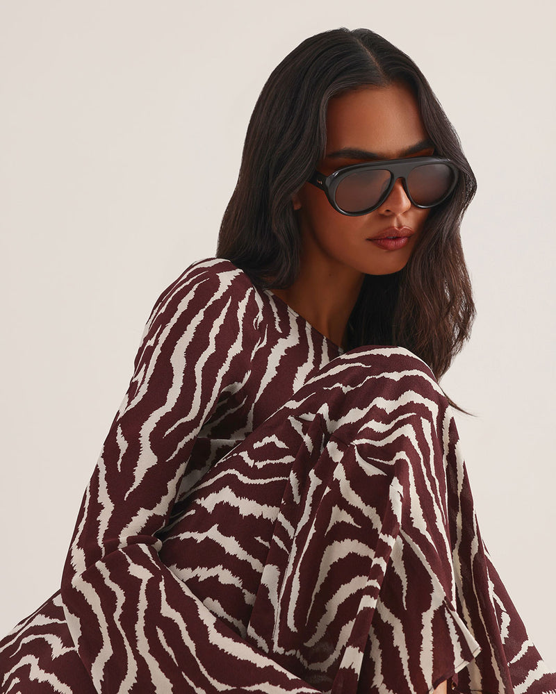 THE ROBINSON - DARK CACAO-TOFFEE-SUNGLASSES-BANBE-Billini