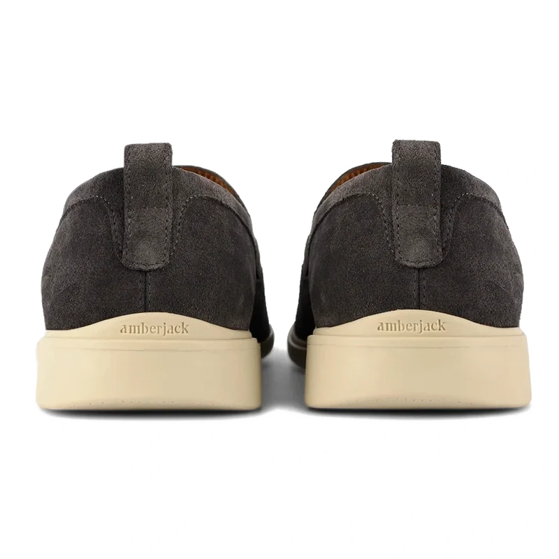 The Slip-On in Carbon by Amberjack - Back View