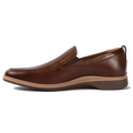 The Slip-On in Chestnut by Amberjack - Medial View