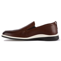 The Slip-On in Coffee by Amberjack - Medial View