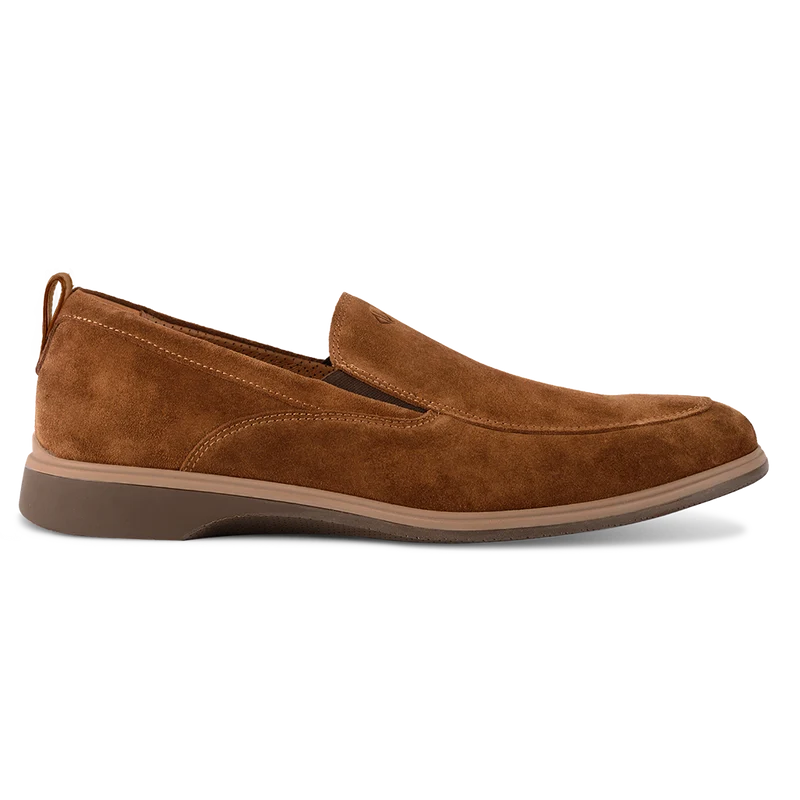 The Slip-On in Grizzly by Amberjack - Lateral View