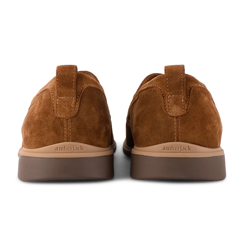 The Slip-On in Grizzly by Amberjack - Back View