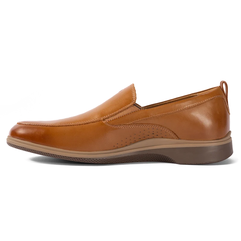The Slip-On in Honey by Amberjack - Medial View