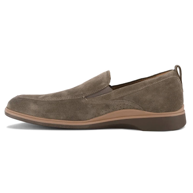 The Slip-On in Slate by Amberjack - Medial View
