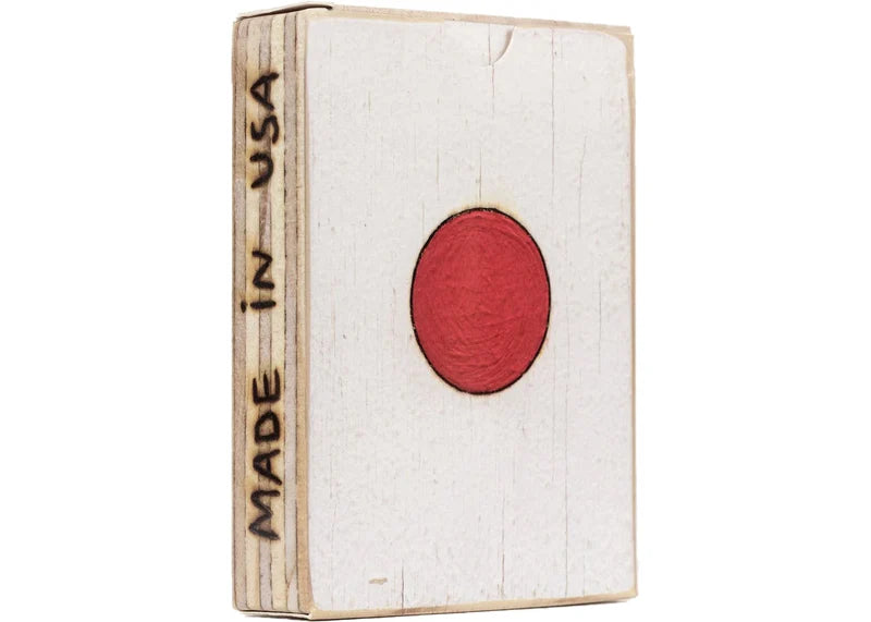 Tom Sachs Japan Playing Cards White Plywood