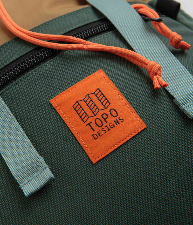Topo Designs Classic Rover Pack in Forest and Khaki