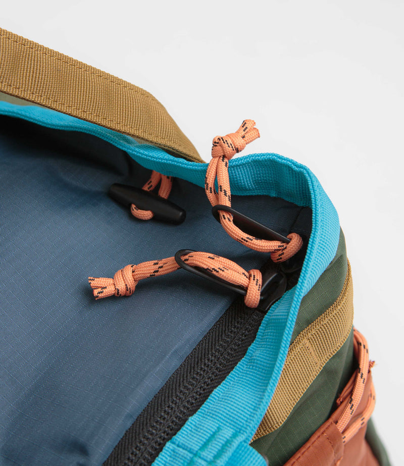 Topo Designs Mountain Gear Bag in Olive and Hemp