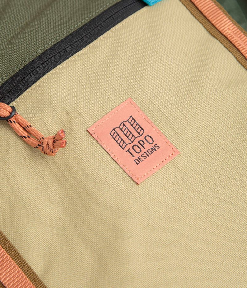 Topo Designs Mountain Gear Bag in Olive and Hemp