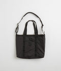 Topo Designs Mountain Utility Tote in Black and Black
