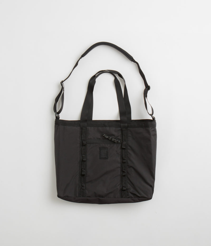 Topo Designs Mountain Utility Tote in Black and Black