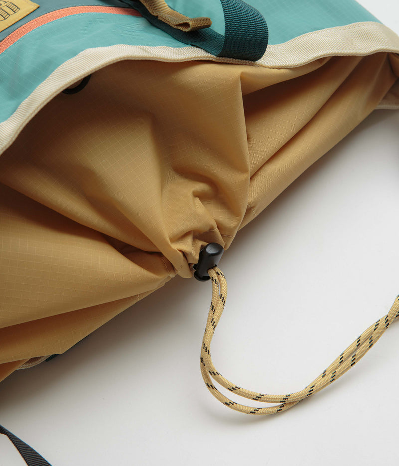 Topo Designs Mountain Utility Tote in Geode Green and Sea Pine