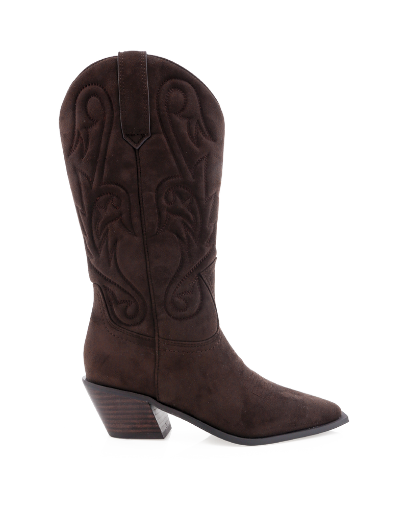 TOWNES - DARK CACAO SUEDE-Boots-Billini-Billini