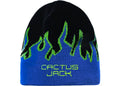 Travis Scott CJ Digital Logo Beanie Black/Blue
