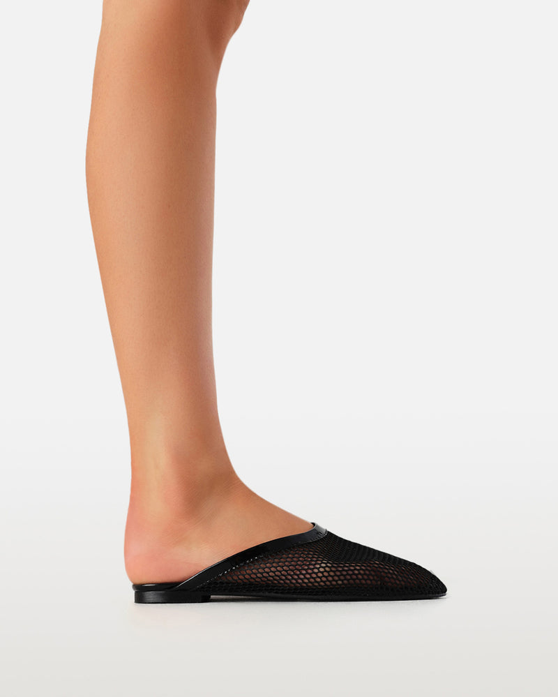 UILA - BLACK MESH-Flats-Billini-Billini