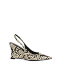 ULLRICH - CREAM SNAKE-Wedges-Billini-Billini