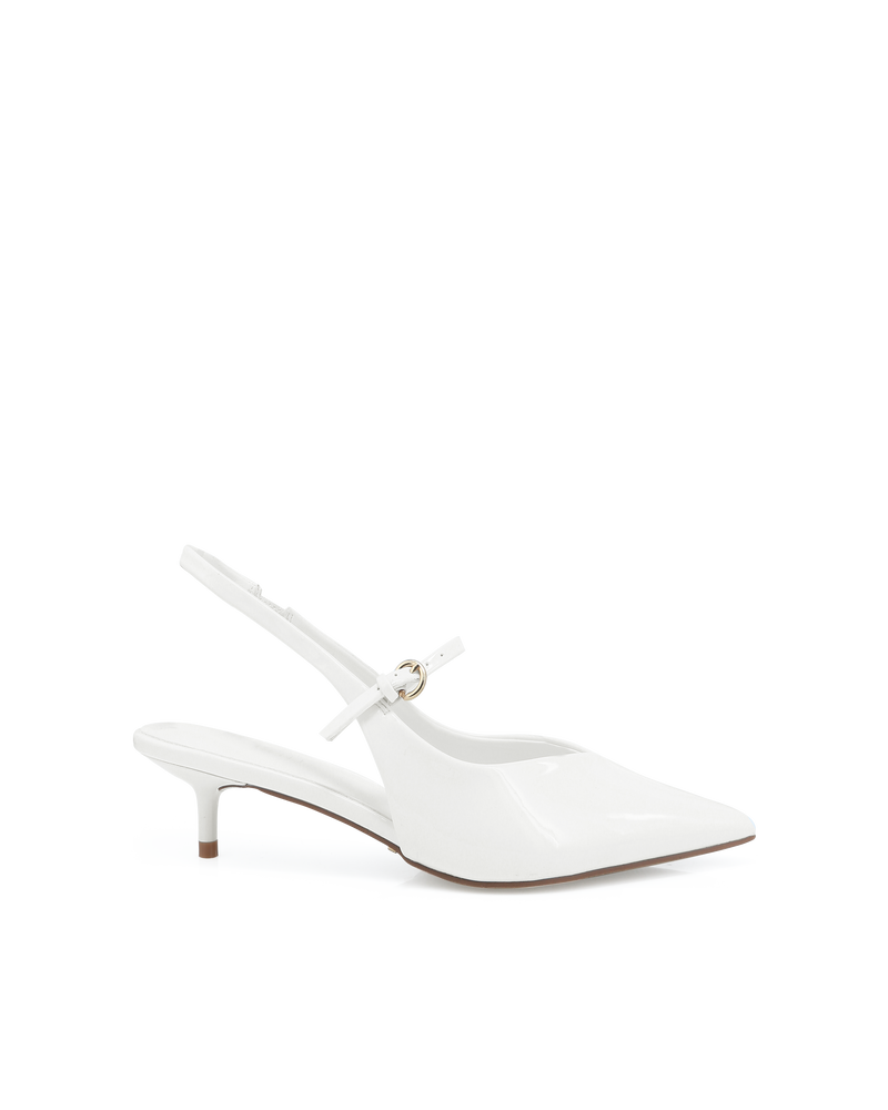 UNDINE - WHITE PATENT-PUMPS-Billini-Billini