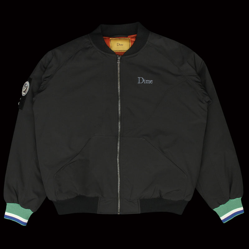 Velcro Patch Bomber Jacket