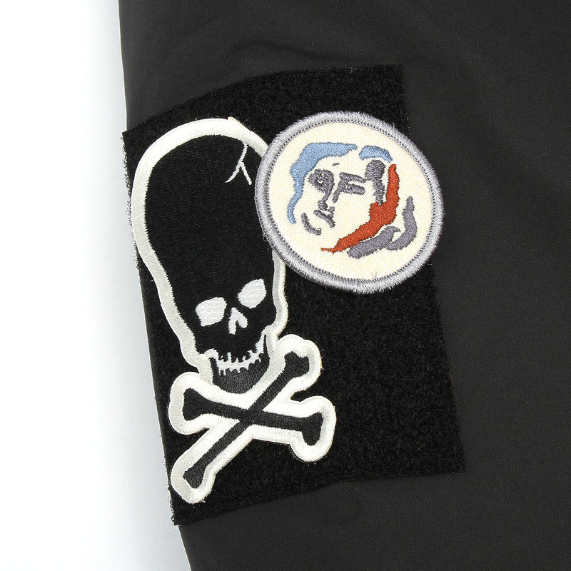 Velcro Patch Bomber Jacket