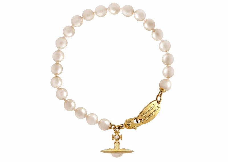 Vivienne Westwood Bracelet Simonetta Pearl Gold