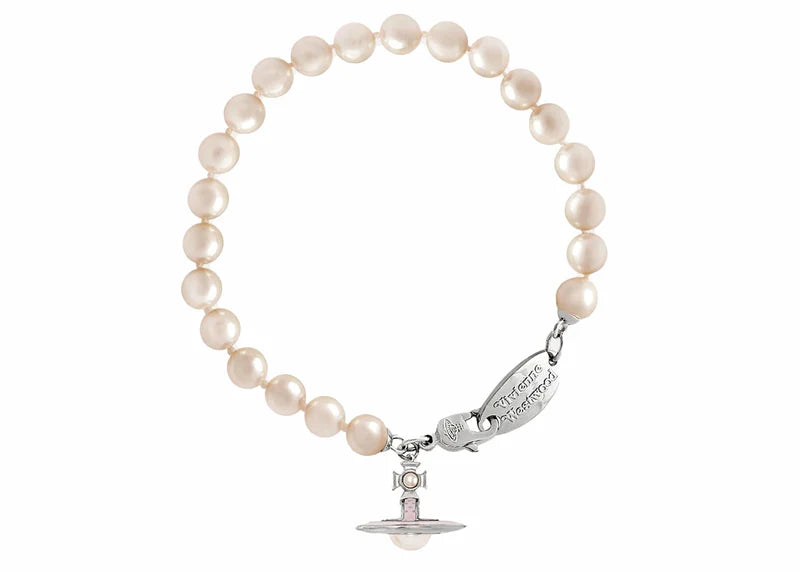 Vivienne Westwood Bracelet Simonetta Pearl Silver
