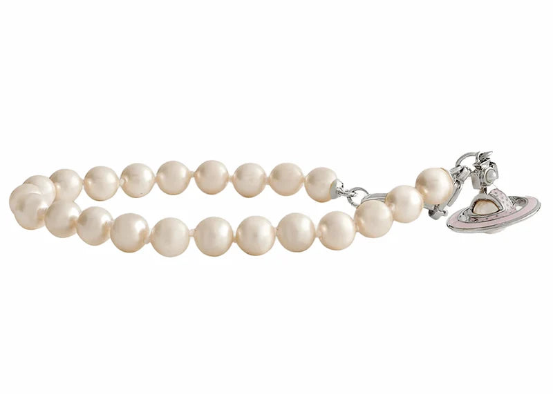 Vivienne Westwood Bracelet Simonetta Pearl Silver