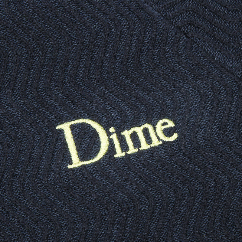 Wave Cable Knit Sweater
