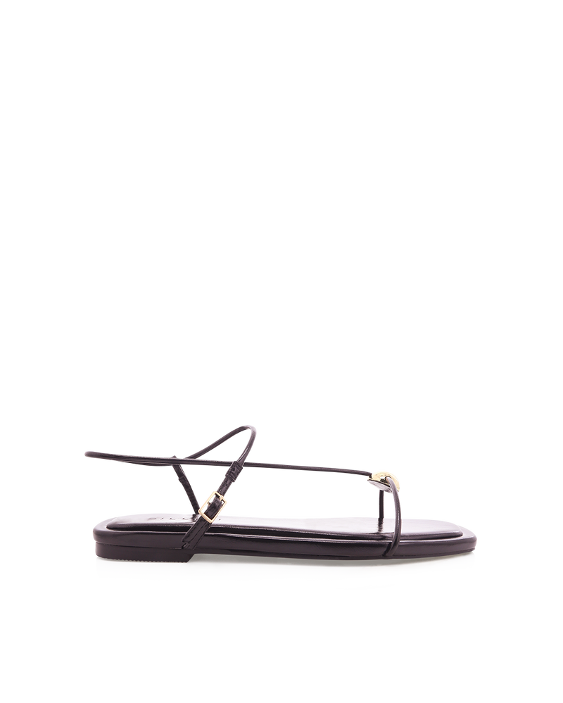 WENDA - CHOCOLATE SHINE-Sandals-Billini-Billini