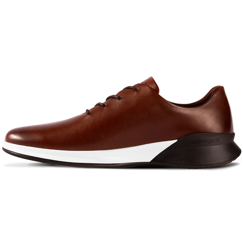 The Whole Cut Hybrid in Chestnut Brown - Medial View