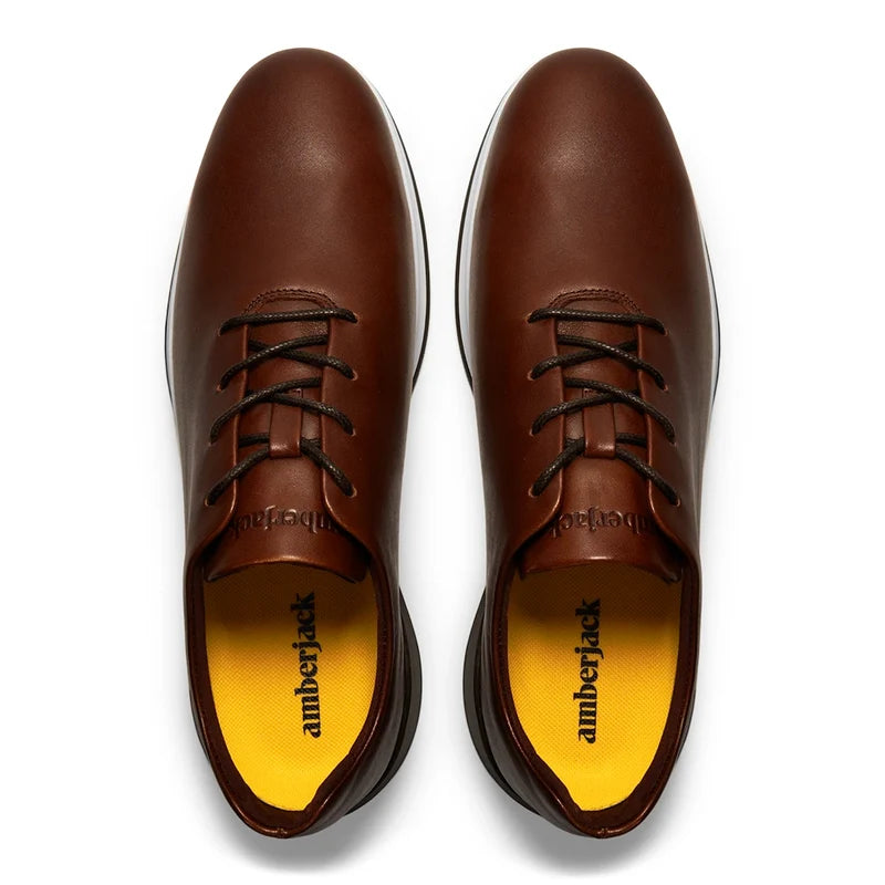 The Whole Cut Hybrid in Chestnut Brown - Top Down View