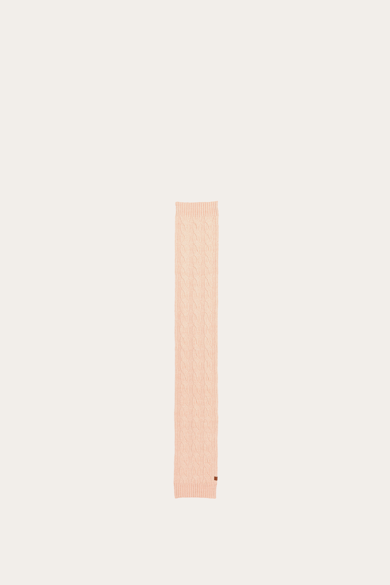 Wide Cable Scarf