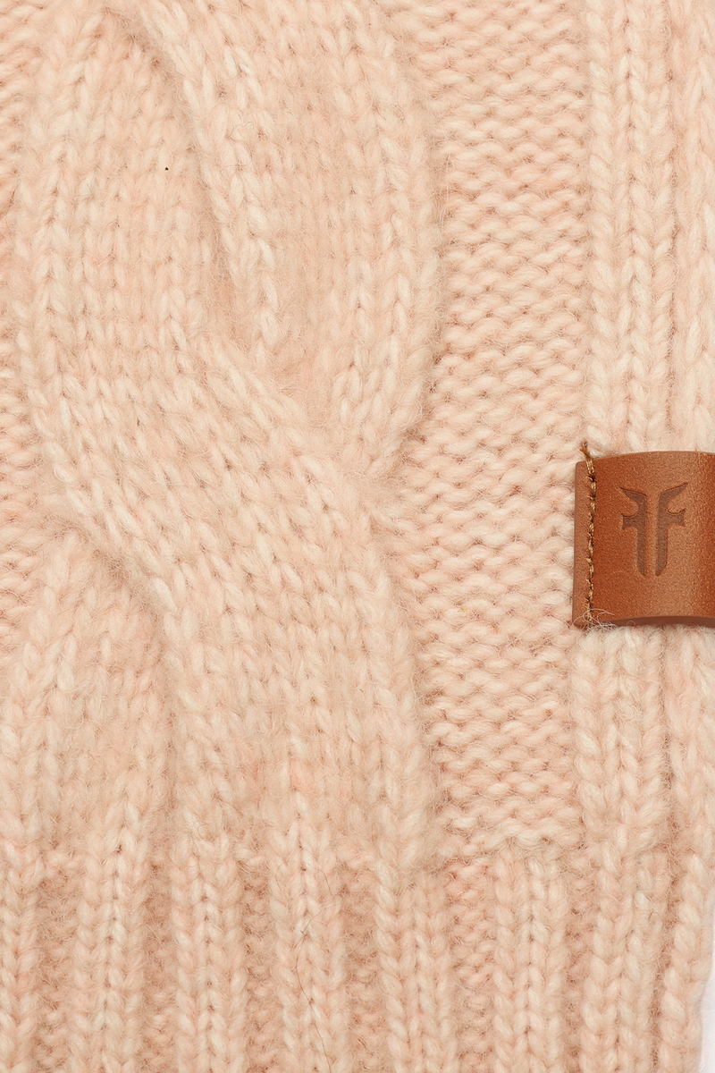 Wide Cable Scarf